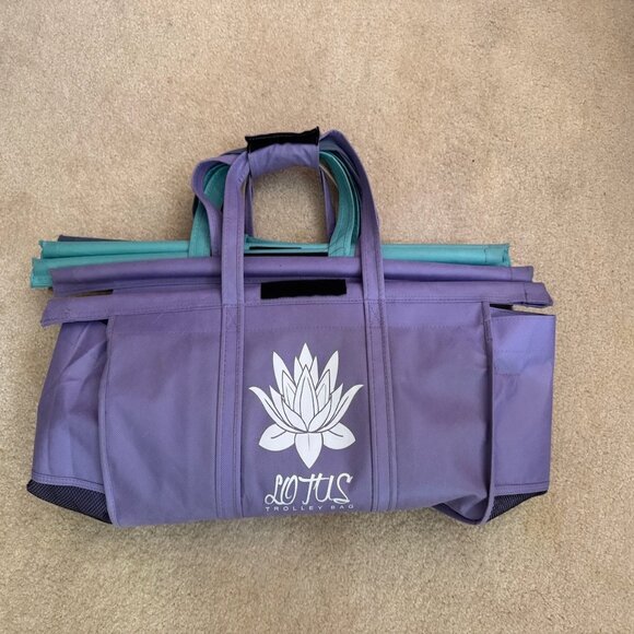 Set of Detachable Lotus Shopping Cart Trolley Bags XL - Picture 1 of 14